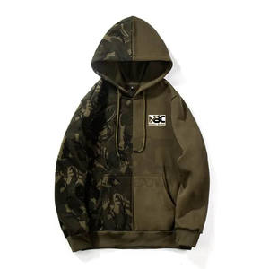 Sudadera con capucha y cremallera para hombre, prenda deportiva masculina de algodón con estampado de logotipo personalizado, estilo Hip Hop - Product Image 5