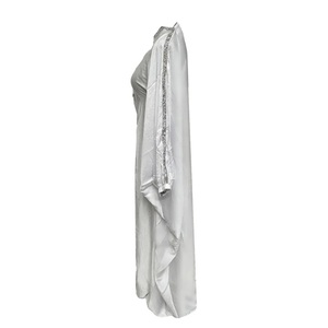 Vente en gros Nouveau style femmes Dubai Abaya turque modeste élégant manches chauve-souris Abaya matériel brillant Abaya pour les femmes - Product Image 6