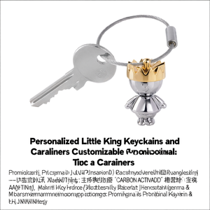 Portachiavi e Moschettoni Personalizzabili Little King - Gadget Promozionali Personalizzabili - Product Image 2