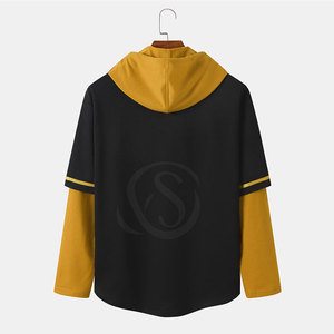 Sweat-shirts surdimensionnés pour hommes de qualité supérieure, en tricot uni, 100% coton, respirants, écologiques, doux, personnalisables, pour l'hiver et les activités de plein air, nouveauté - Product Image 5