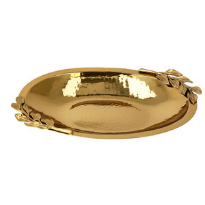 ถาดเสิร์ฟโลหะพร้อมด้ามจับดีไซน์ที่เป็นเอกลักษณ์ตกแต่งบ้านด้วยความต้องการมากที่สุดถาดเสิร์ฟเครื่องดื่มผลไม้ - Product Image 1