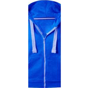 Robe pull en molleton 100% coton pour femme, personnalisée, hiver, écologique, respirante, coupe-vent, impression en relief sur le devant - Product Image 3