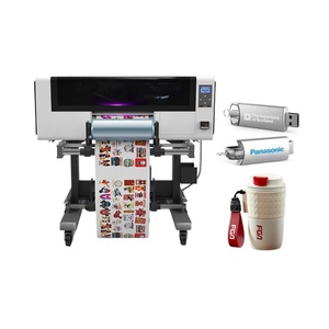 Imprimante UV DTF Xbh 300 mm 4800 DPI, machine d'impression automatique de rouleaux pour étiquettes, autocollants, coques de téléphone et boîtes - Product Image 5