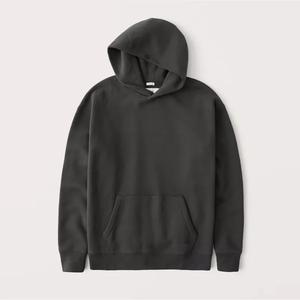 Sweat à capuche homme surdimensionné de luxe de haute qualité Logo brodé personnalisé Noir Poids lourd Blanc Respirant Strass Vente en gros - Product Image 6