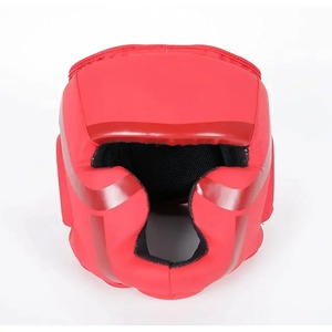 Boxeadores profesionales MMA Training Head Guard Kickboxing Head Gear con casco de protección bucal para Muay Thai - Product Image 1