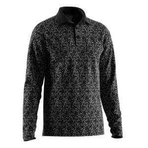 Chemises de golf en polyester et élasthanne avec logo personnalisé, respirantes, grandes tailles, décontractées, pour polo avec t-shirts à sublimation unie - Product Image 1