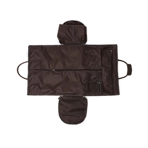 กระเป๋าเดินทางสำหรับผู้ชายกระเป๋าหนังผ้าใบแบบดั้งเดิม, กระเป๋าเดินทางแบบถือกระเป๋าเดินทางสำหรับใส่วันหยุดสุดสัปดาห์ - Product Image 5