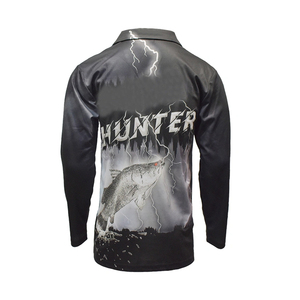 Camisetas de Pesca Sublimadas de Talla Grande, Ajustables, con Nuevo Diseño Moderno, Personalizables con Etiqueta Privada, 100% Poliéster, Protección UV - Product Image 2