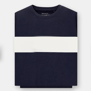 Fabricantes de ropa de calle personalizada algodón lavado ácido camiseta recortada camisetas conjunto corto impreso Boxy gráfico camiseta hombres - Product Image 6