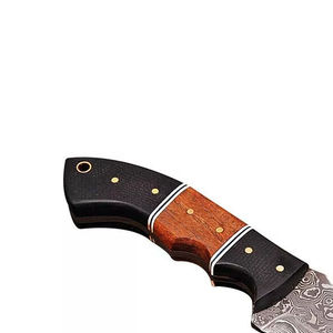 Cuchillo de Supervivencia para Caza y Camping, Hoja Fija de Acero Inoxidable, Mango de Madera Personalizado, OEM Disponible - Product Image 4