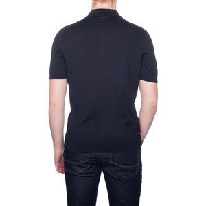 Black Heavyweight High Quality T-Shirt Breathable Cotton Polyester <b>Men</b> <b>Polo</b> T-Shirts Short Sleeve Slim fit Cotton Shirt for <b>Men</b> - Product Image 3