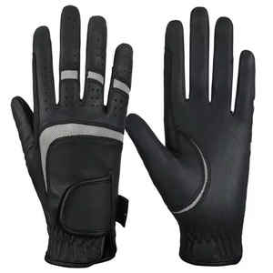 Guantes de equitación profesionales unisex Material de cuero de la mejor calidad con función de pantalla táctil para deportes al aire libre y equitación - Product Image 1
