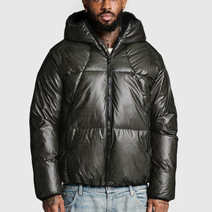 Chaqueta térmica con capucha y cremallera sensible al calor, que cambia de color, con logo frontal, para hombre adulto, la más vendida del invierno. - Product Image 6