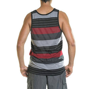 Débardeur personnalisé imprimé pour hommes, de haute qualité, pour la salle de sport, l'entraînement, le streetwear, décontracté, sans manches, ajusté - Product Image 6