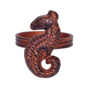 Porte-serviettes de table de mariage, porte-serviettes en cuivre de luxe, porte-serviettes moderne, porte-serviettes en tissu design, décoration artisanale - Product Image 6