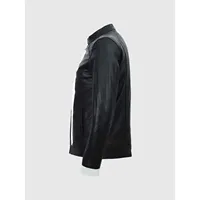 Veste en cuir noire Robbie Reyes Ghost Rider