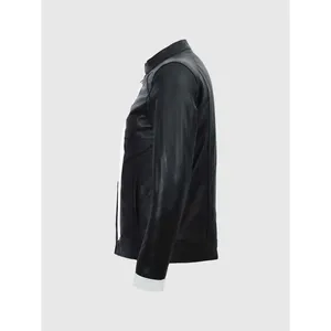 Chaqueta de cuero negra de Robbie Reyes Ghost Rider - Product Image 2