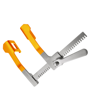 Esparcidores de costillas Finochietto de alta calidad, hechos a medida, medio oro, acero inoxidable alemán, ajuste Manual, construcción de Metal - Product Image 6