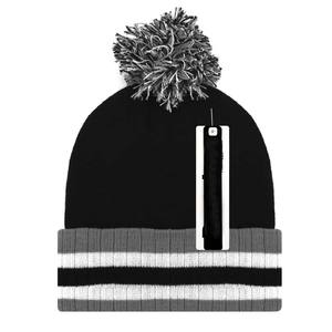 Nuevo Gorro de Invierno Cálido con Forro Polar, Tejido de Punto Acanalado, Gorro de Punto para Adultos con Pompón - Product Image 2