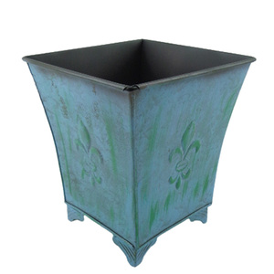 Ensemble décoratif de table de 2 vases à fleurs en nickel brut couleur argent dernier design Pot de fleur de taille moyenne pour la décoration intérieure - Product Image 4
