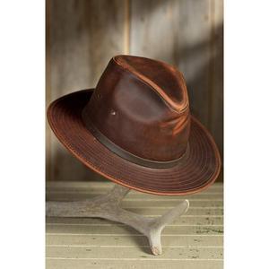 Chapeaux de cowboy en cuir véritable 100 % résistants à l'eau, impression de logo personnalisée, écologiques, protection solaire extérieure, couvre-chef unisexe - Product Image 3