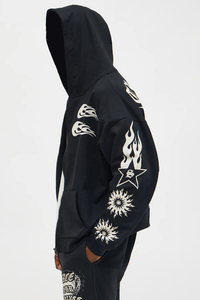 Nueva Llegada Sudadera con Capucha Oversize de Otoño con Hombros Caídos y Cremallera, Color Sólido, Poliéster/Algodón, Personalizable, Ecológica, Transpirable para Hombre - Product Image 5