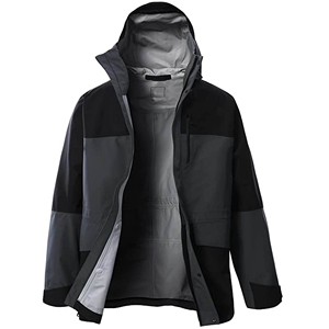 Chaqueta cortavientos de nailon para hombre con ajuste personalizado, impermeable, con cuello con capucha, tela transpirable, prendas de vestir exteriores a prueba de viento, OEM personalizable - Product Image 4