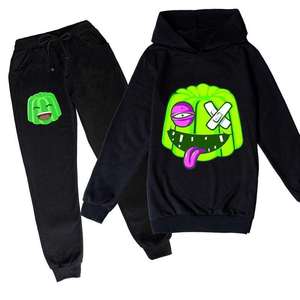 Streetwear Custom logo Sweat Suit Track Men <b>Plain</b> <b>Tracksuit</b> Fitness Sports Trousers Two 2 Piece Set Men <b>Tracksuit</b> for Winter - Product Image 4