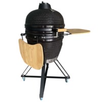 Usine directe 22 pouces MCD céramique BBQ Grill vert Kamado grand poulet Asador Options disponibles