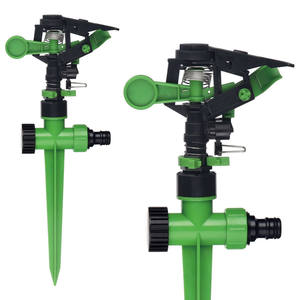 Aspersor de Impacto Giratorio y Emergente de Plástico Duradero para Jardín, con Púas para Césped Verde, para Riego Eficaz - Product Image 2