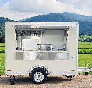 Remolque de comida móvil personalizado para venta ambulante Catering al aire libre Exportación al por mayor Suministro de embalaje global - Product Image 1