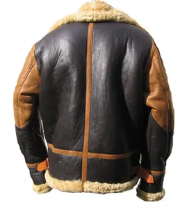 Chaqueta de motorista de invierno auténtica para hombre, cuero genuino negro elegante con diseño bordado único, atuendo cómodo para motocicleta - Product Image 4
