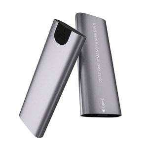 Aluminum Type-C M.2 <b>SSD</b> Enclosure NVME <b>External</b> Casing Compatible with NGFF & NVME 2230/2242/2260/2280 <b>SSD</b> - Product Image 1