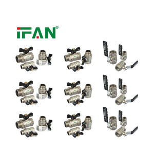 วาล์วน้ำแรงดันสูง IFAN แบบควบคุมการไหลของน้ำ พร้อมด้ามจับยาว ผลิตจากทองเหลืองตีขึ้นรูป วาล์วบอลทองเหลืองแบบเกลียวสำหรับใช้งานกับน้ำ - Product Image 2