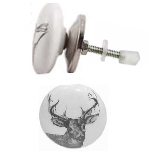 Tiradores y tiradores de cerámica de Reno modernos para cajones de niños, manija de armario y tocador de exportación de calidad para hoteles, escuelas, centros comerciales de comedor - Product Image 2