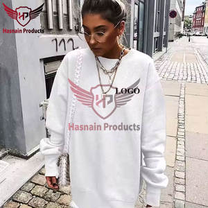 Sweatshirts durables de haute qualité pour femmes 100% coton nouveautés pour l'hiver Techniques imprimées en coton de haute qualité - Product Image 4