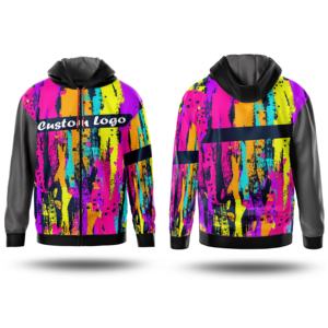 Sudaderas de Sublimación de Alta Calidad para Ropa Urbana, Ropa de Invierno Hecha a Medida, 100% Algodón, Felpa, Bordada, Ecológica - Product Image 3