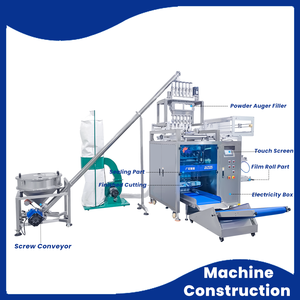 Máquina multilínea para envasado de sachets de comino en polvo, cúrcuma, <span class=keywords><strong>romero</strong></span> y curry 15g 35g, empaque automático - Product Image 3