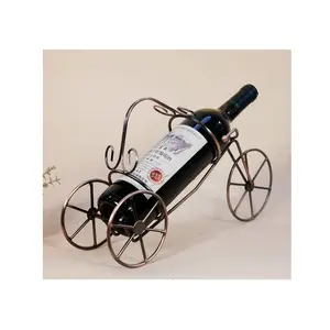 Estante de vino Vintage de moda de uva Estante de vino elegante Soporte y soporte de vino multicolor