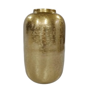 Vaso per Fiori in Ferro Dorato per Arredamento Casa, Design Elegante in Stile Costiero per Matrimoni e Uso a Terra a Prezzi Competitivi - Product Image 5