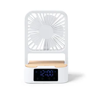 Orologi da Tavolo Intelligenti Zibby, Gadget Personalizzati con Ricarica Wireless - Product Image 1