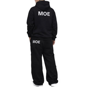 Sudadera con Capucha de Felpa de Algodón Grueso para Hombre, Corte Oversize con Logotipo Bordado, Estilo Urbano, para Marca Privada OEM - Product Image 2