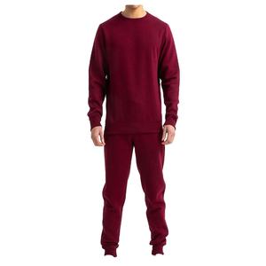 Chándal para hombre Traje de sudor de algodón Conjunto de parte superior e inferior a juego Manga larga Ropa cómoda Diseño elegante Perfecto - Product Image 5