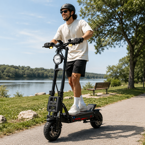 Scooter Eléctrico <span class=keywords><strong>GSPACE</strong></span> MARS GT, 72V 33.8Ah, Motor Dual de 2000W, Todoterreno, Suspensión de Doble Horquilla - Product Image 1