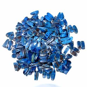 อะซูไรต์ธรรมชาติคู่ผู้ผลิตอัญมณีหลวมอินเดียราคาขายส่งคุณภาพสูงเครื่องประดับอัญมณี Cabochon ทํา - Product Image 4