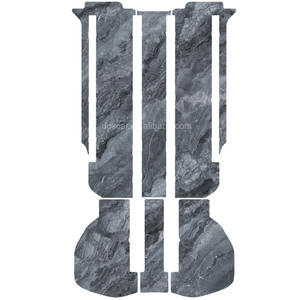 2025 personalizzabili in marmo impermeabile in legno tappetini interni parti del sedile per MINIBUS di lusso VIP auto e furgoni - Product Image 1