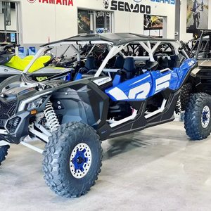 Can-Am Maverick X3 MAX X rs Turbo RR 2024 avec Smart-<span class=keywords><strong>Shox</strong></span> Bleu éclatant et Noir carbone - Product Image 1
