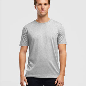 El mejor servicio OEM de 100% algodón de Plain Factory, tasa ajustable directa, calidad duradera, camisetas de secado rápido ecológicas para hombres - Product Image 4