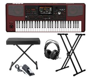 EDICIÓN ESPECIAL iKorgS PA1000 Teclado Arreglista Profesional con Banco Knox, Soporte, Pedal de Sustain y Auriculares de Estudio - Product Image 1