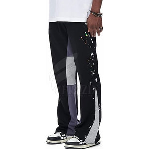 Pantalones Deportivos Casuales para Hombre, Estilo Flare, Cómodos, Ligeros, Cintura Elástica, Transpirables, para Uso en Exteriores - Product Image 4